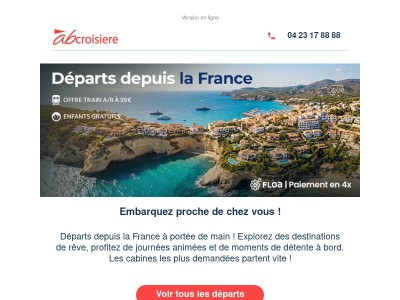 ⚓Embarquez depuis la France : 8 jours dès 391€ !