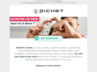 Résidence principale : acheter seul ou à deux ?