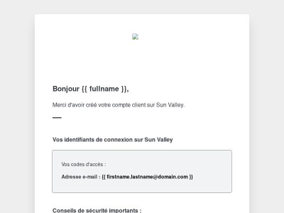 [Sun Valley] Bienvenue !