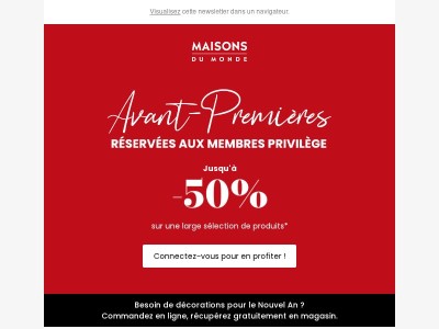 Avant-Premières: jusqu'à -50%, ça continue !