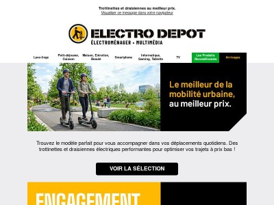 L'équipement idéal pour tous vos trajets 🛴