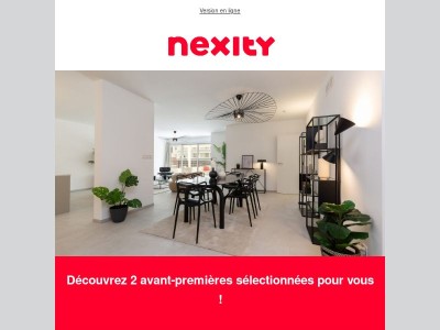 2 logements neufs en avant-première sélectionnés pour vous !