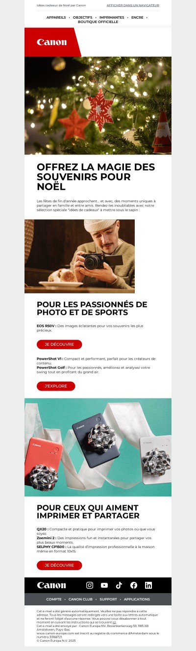 Offrez des cadeaux qui feront plaisir pour Noël