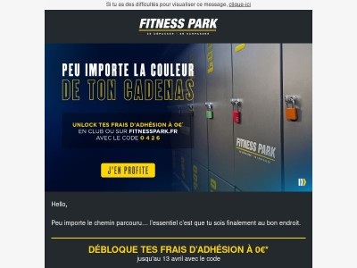 Débloque ton entraînement 🔓