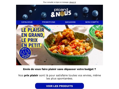 Le plaisir en grand, le prix en petit 💛