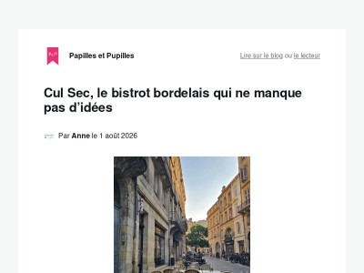 Cul Sec, le bistrot bordelais qui ne manque pas d’idées