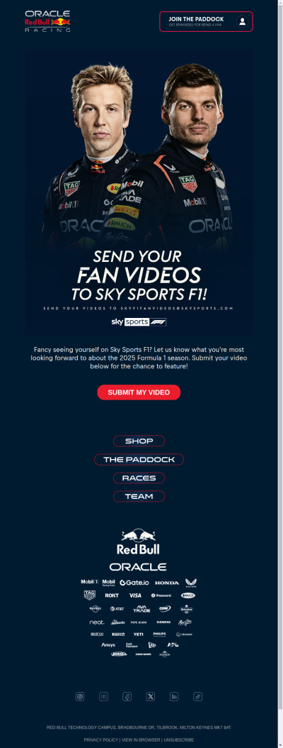 Your chance to feature on Sky Sports 🎥