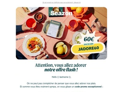 INÉDIT : 60€ offerts 🤩