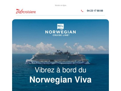 ✨🛳️ Norwegian Viva : vivez l'exception en mer