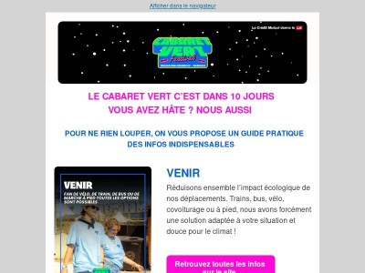 ❤️‍🔥  LE CABARET VERT C'EST DANS 10 JOURS ❤️‍🔥 