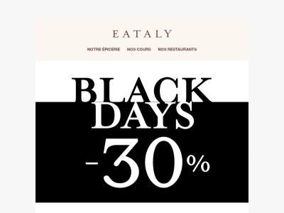 🖤 Black Days : votre accès au code commence ici