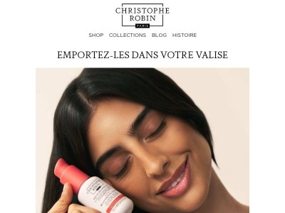 Les soins Régénérants dans votre valise