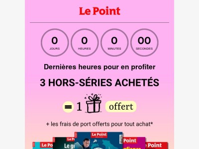 Dernières heures pour profiter de notre offre sur les hors-séries ☀️