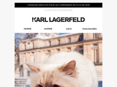 KARL LAGERFELD vous souhaite une bonne année