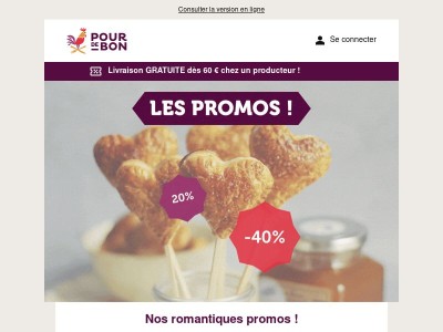 Amoureux des promos !