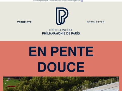 Votre été à la Philharmonie !​