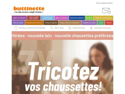 🧦 Nouvelle laine préférée !