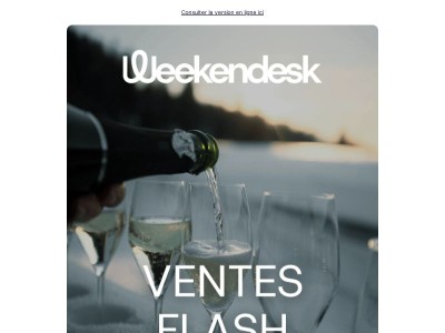 DERNIÈRES VENTES FLASH Les dernières offres de 2025