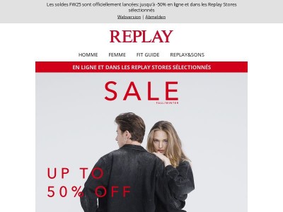 Les soldes FW25 sont en ligne - jusqu’à -50%