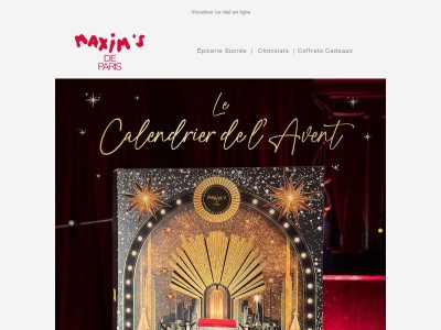 Commandez votre Calendrier de l'Avent ✨