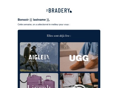 Les ventes de la semaine 💌