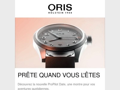 NOUVEAU : La ProPilot Date décolle