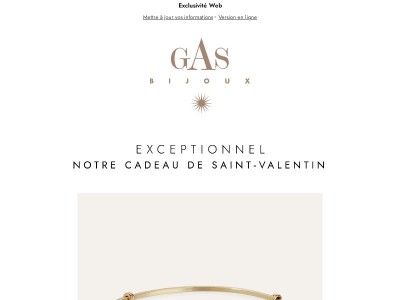 Un bijoux offert jusqu’à minuit !