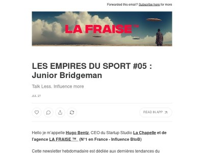 LES EMPIRES DU SPORT #05 : Junior Bridgeman