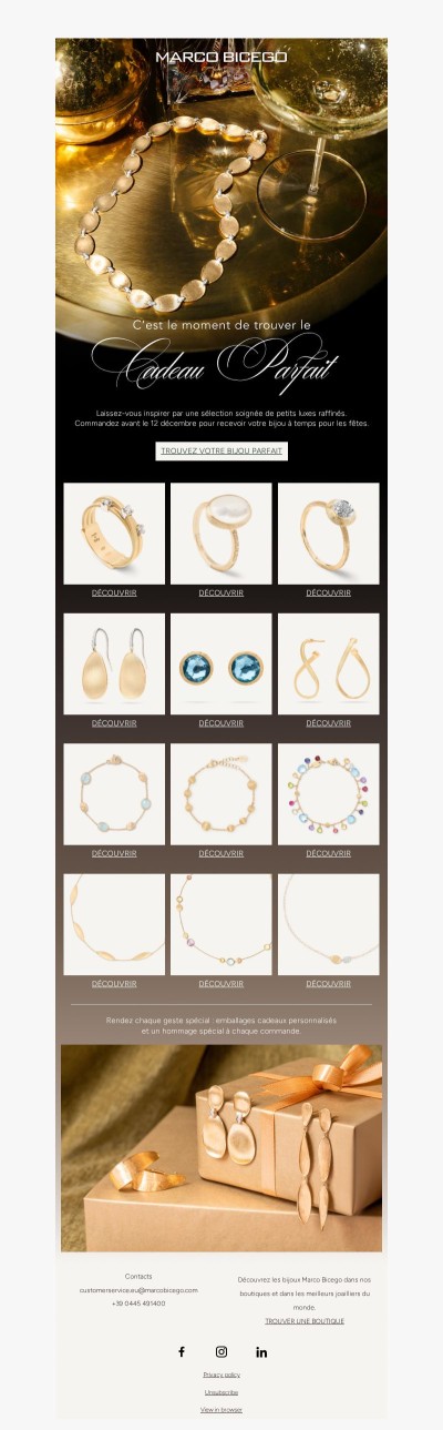 À la recherche du cadeau parfait ?