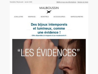 Découvrez notre nouvelle collection "Les Évidences" !
