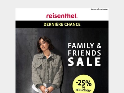 Dernière chance | -25 % ⏰