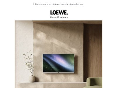 The new Loewe vega – Luminous in expression, sculpted in form.
