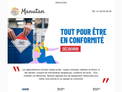 Tout pour être en conformité