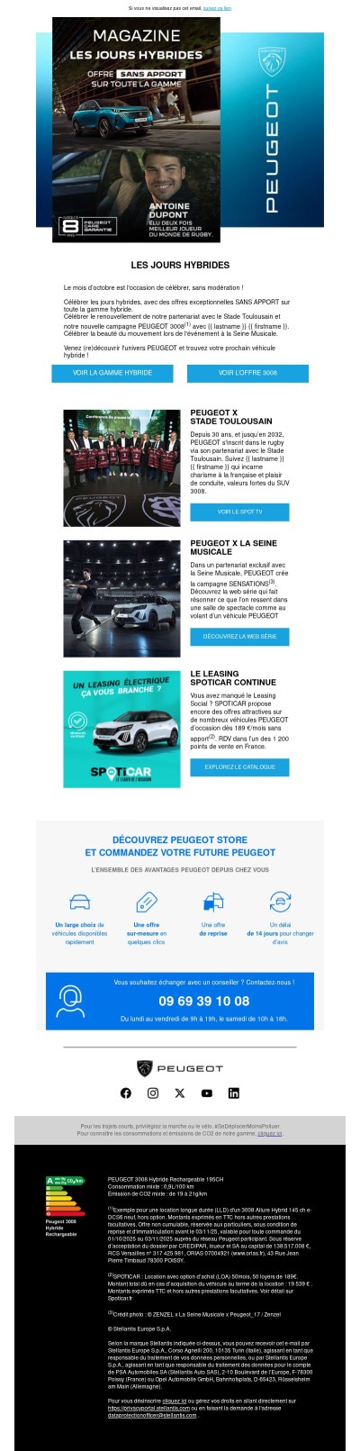 L'été indien chez PEUGEOT