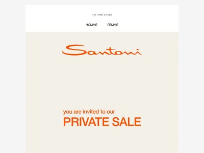 Private Sale: derniers jours