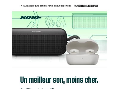 ⭐️ Nouveaux produits certifiés remis à neuf !