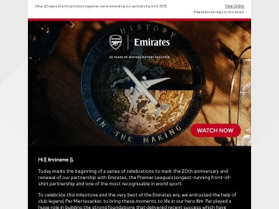 Arsenal 🤝 Emirates - History in the Making.
