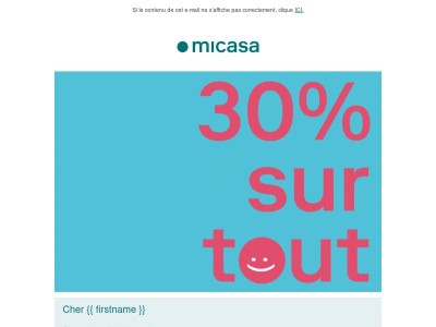 Dernières heures: 30% sur tout 🖤