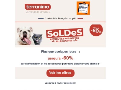 Derniers jours pour économiser jusqu’à 60% ! ⏳

