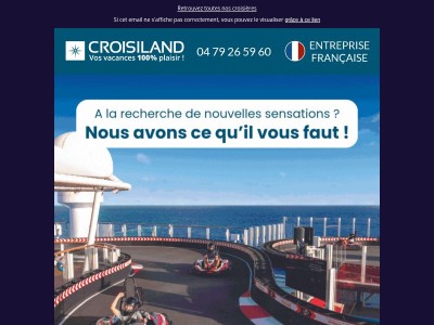 Toujours plus de fun avec Croisiland !