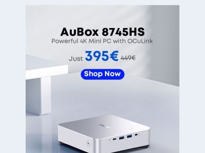 🎉 Big Savings on the Upgraded CHUWI AuBox 8745HS – 4K Mini PC with OCuLink
