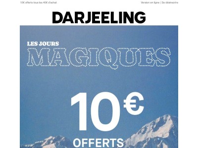 ❄️ Les Jours Magiques commencent !