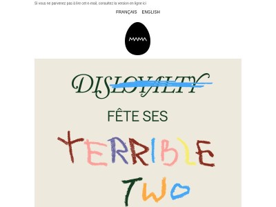 Vous êtes invité au deuxième anniversaire de Dis-loyalty !