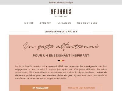 🎁 Un merci pour un enseignant exceptionnel qui accompagne votre enfant