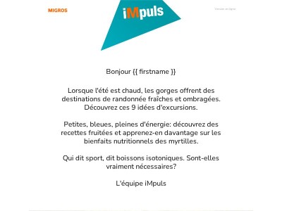 ☀️ Randonnées rafraîchissantes pour les journées d'été🥵