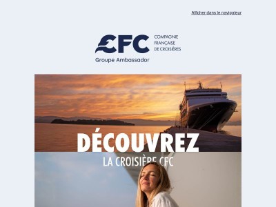 🔎 Qu'est-ce qu'une croisière CFC ?