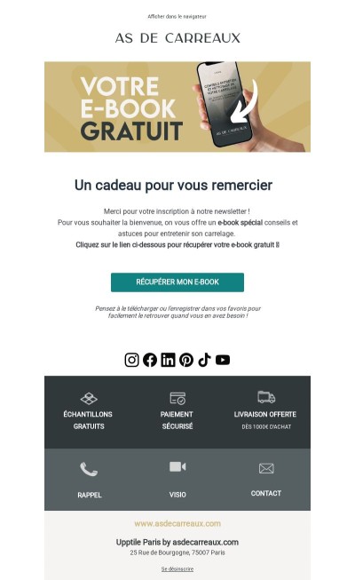 📩VOTRE EBOOK GRATUIT DANS CET EMAIL