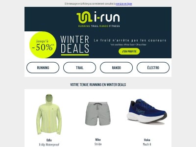  Winter Deals -50% : plus que quelques jours ⏳