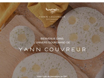 Bienvenue dans l’univers gourmand de Yann Couvreur !