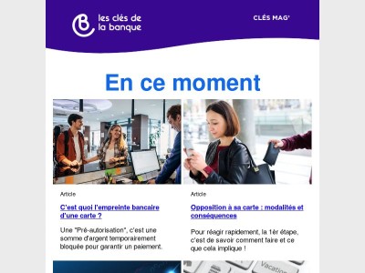 Le PEA, l'empreinte bancaire, l'opposition à sa carte, l'épargne de projet...